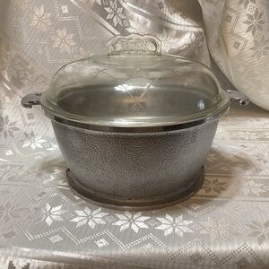 Guardian Service Cookware Casserole With Glass Lid Vintage